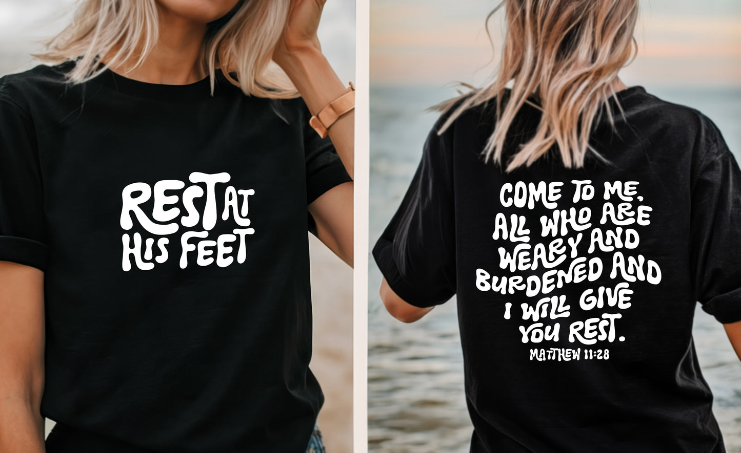 Rest at His Feet | Matthew 11:28