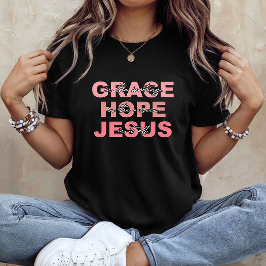 Grace in the waiting. Hope in the unseen. Jesus in it all.