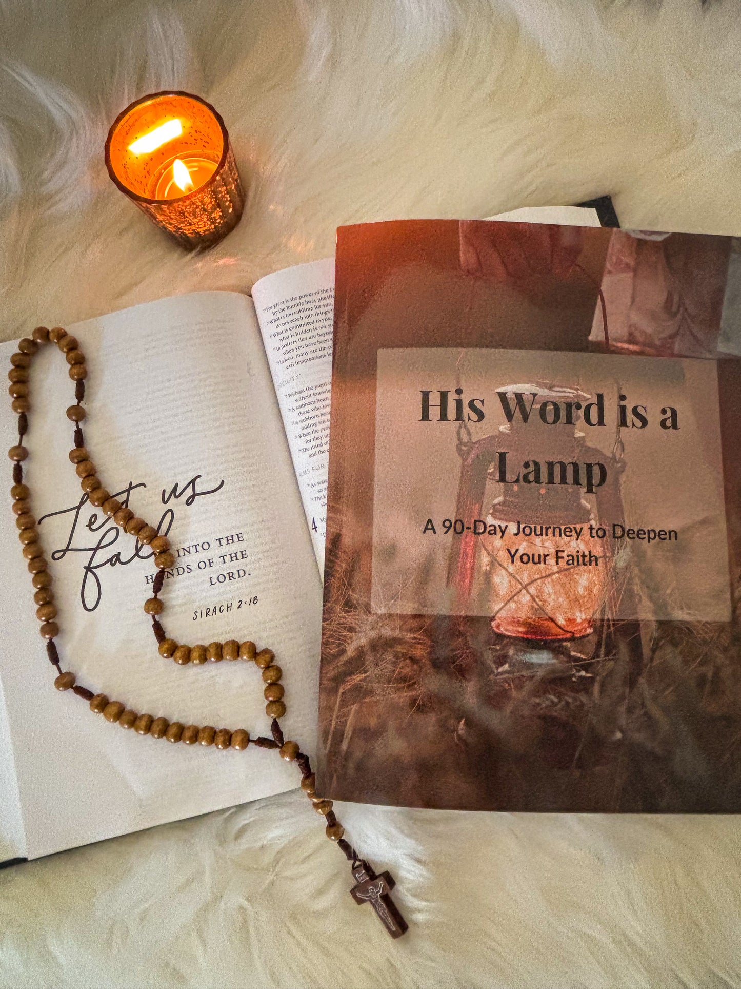 His Word is a Lamp: A 90-Day Catholic Prayer & Study Journal