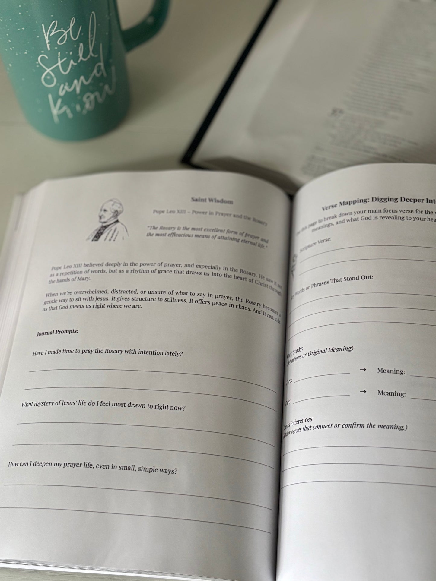 His Word is a Lamp: A 90-Day Catholic Prayer & Study Journal