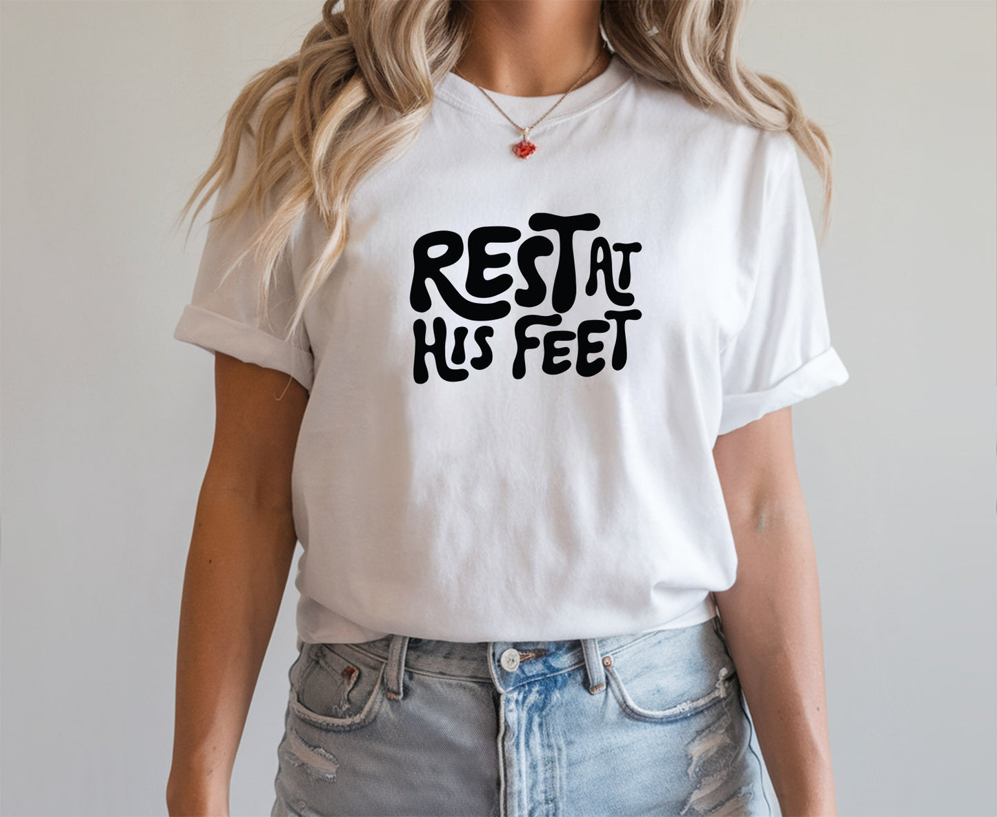 Rest at His Feet | Matthew 11:28